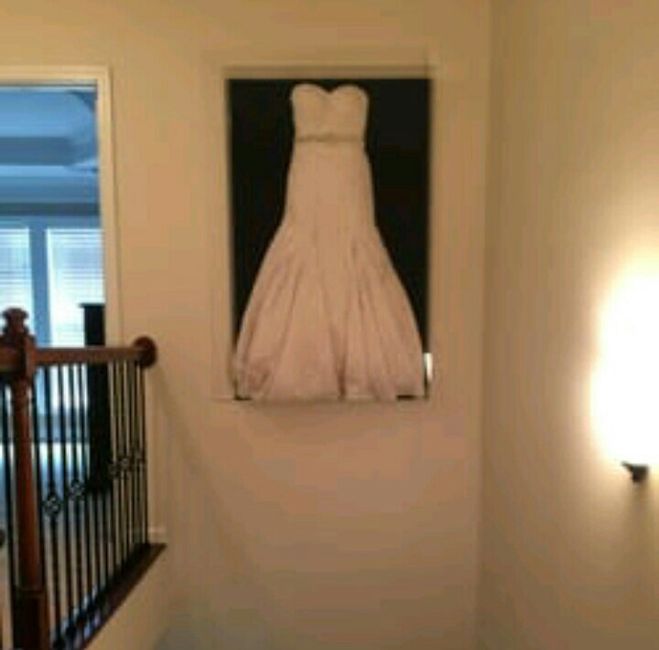 ¿enmarcar tu vestido de novia? 11