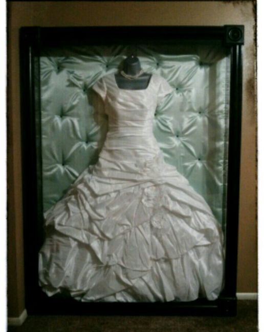 ¿enmarcar tu vestido de novia? 15