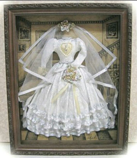 ¿enmarcar tu vestido de novia? 16