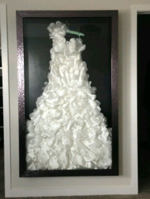 ¿enmarcar tu vestido de novia? 19
