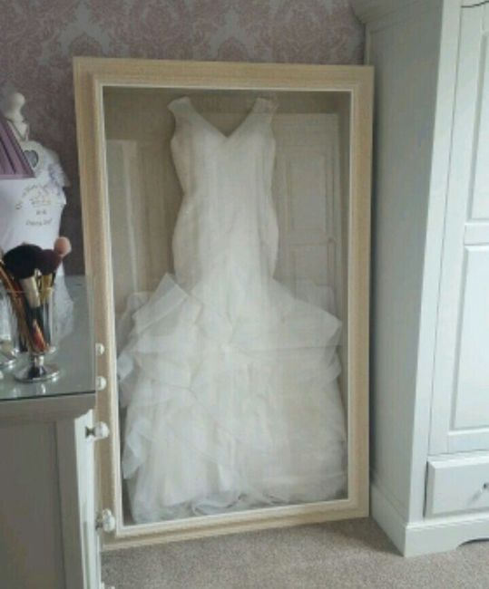 ¿enmarcar tu vestido de novia? 20