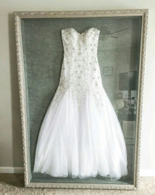 ¿enmarcar tu vestido de novia? 21