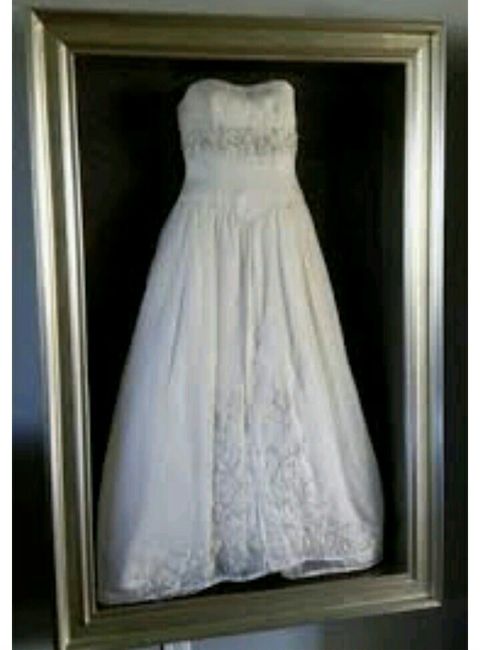 ¿enmarcar tu vestido de novia? 22