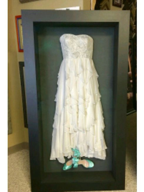 ¿enmarcar tu vestido de novia? 24