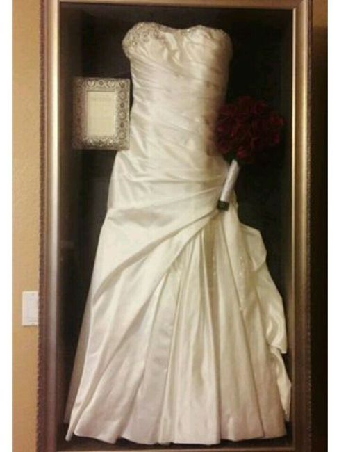 ¿enmarcar tu vestido de novia? 25