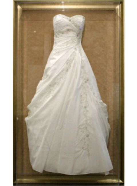 ¿enmarcar tu vestido de novia? 29