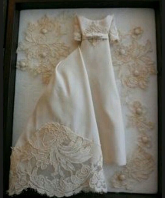 ¿enmarcar tu vestido de novia? 39