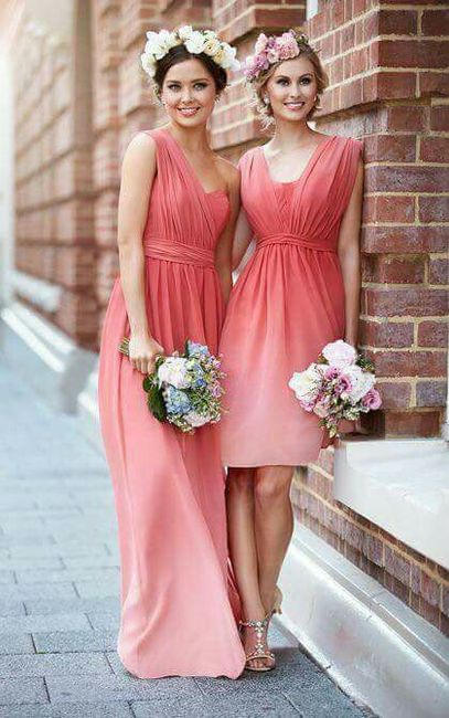 Vestidos degradados para damas de honor 1