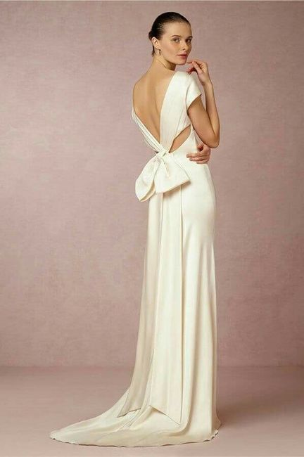 Vestidos de novia con moño 15