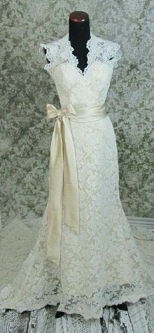 Vestidos de novia con moño 21