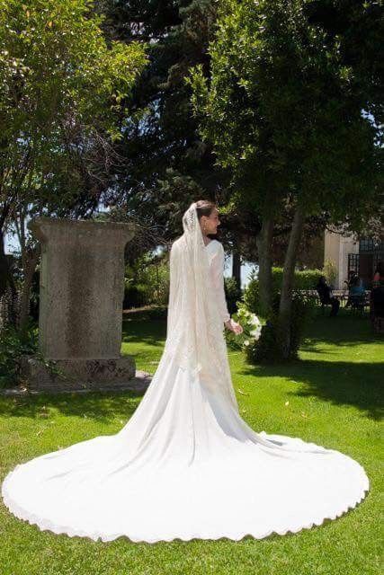 La cauda del vestido de novia 20