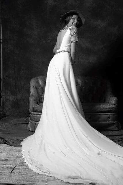 La cauda del vestido de novia 24