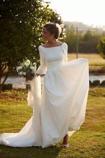 La cauda del vestido de novia 31