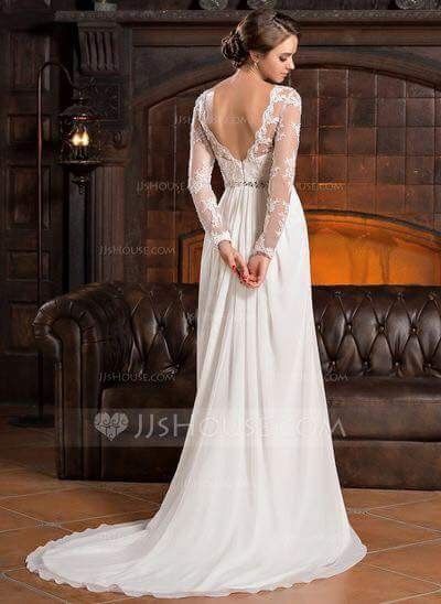 La cauda del vestido de novia 37