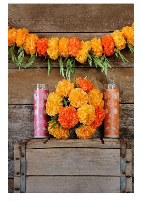 Flor de cempasúchil para decorar tu boda 10