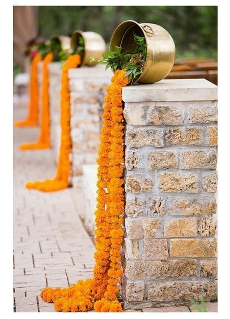Flor de cempasúchil para decorar tu boda 15