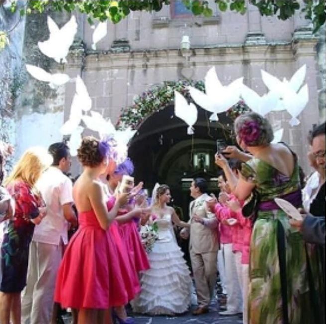 El significado de las palomas en una boda 4