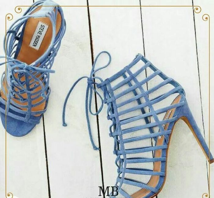 Para novias diferentes,zapatillas azules 5