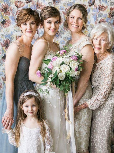 Las fotos familiares en tu boda 6