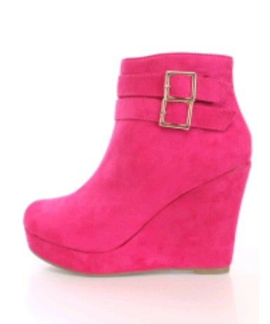 Botas y botines color rosa 2