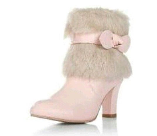 Botas y botines color rosa 4
