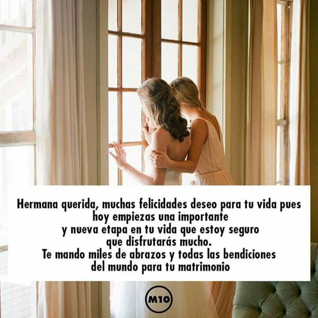 A mi hermana que se casa👩👸 9