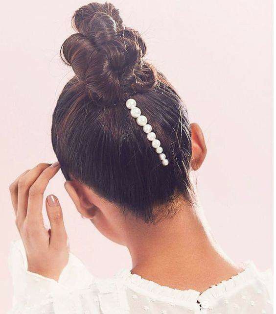 Perlas en pasadores,brochas o tiaras 2