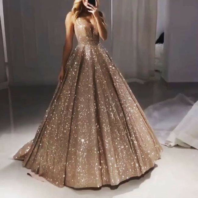 Tendencia 2019 vestidos glitter 2