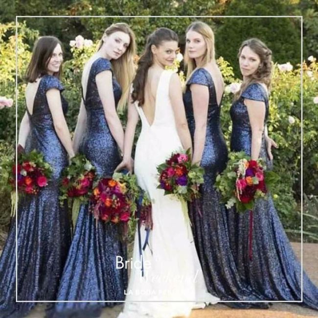 Damas en tonos metálicos 5