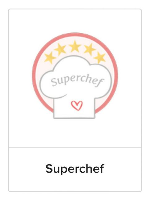 Ya llegó la medalla Súper chef 🥇👩🏻‍🍳 2