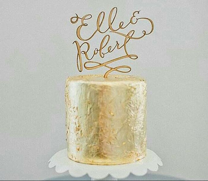 🌟Pasteles con toques dorados 3