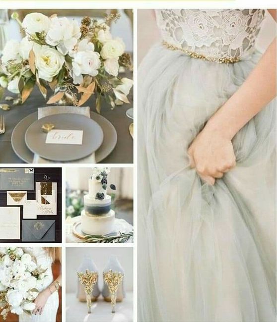 Una boda con gris y dorado 5