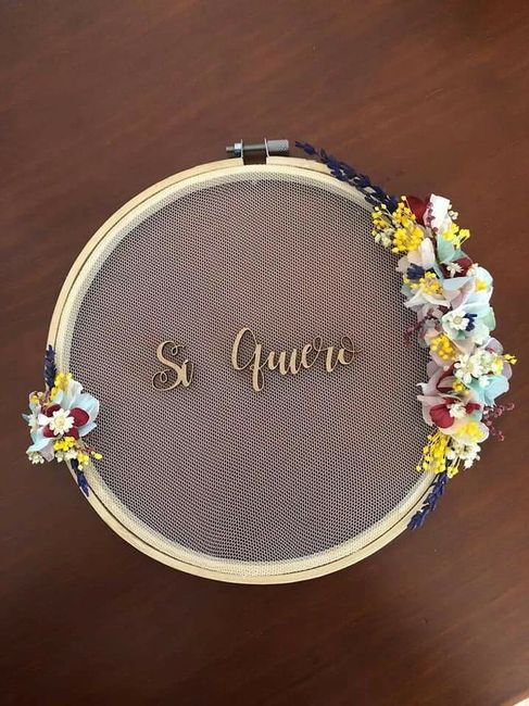 Porta anillos con bastidores 2 9