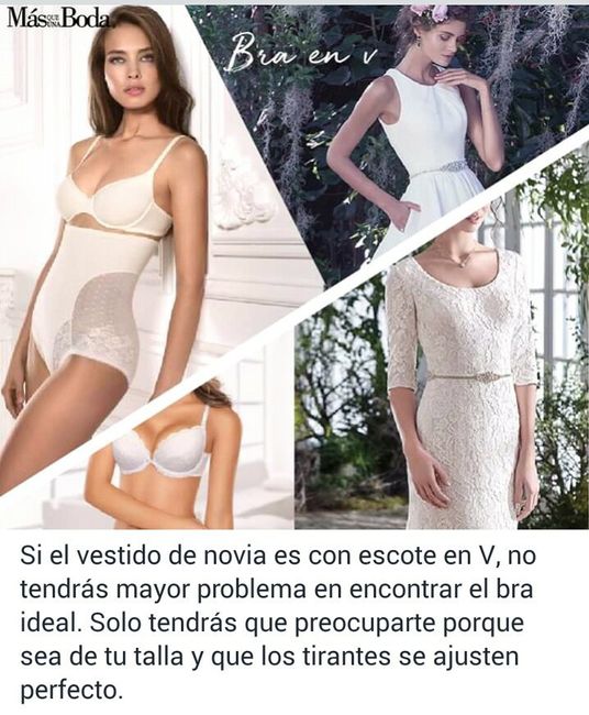 ¿Ya tienes el bra que usarás para tu vestido? 3