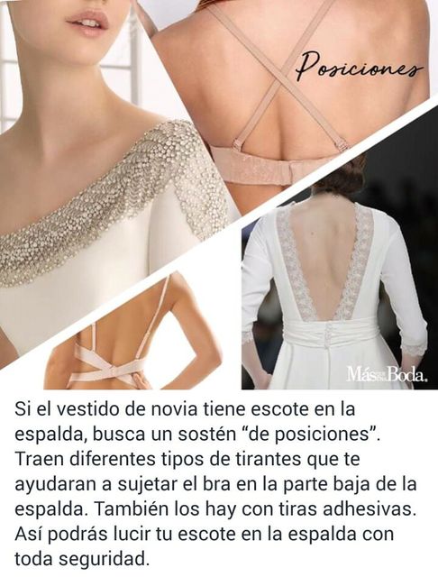 ¿Ya tienes el bra que usarás para tu vestido? 8
