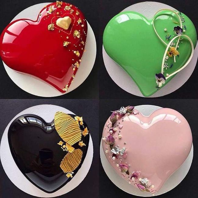 Pasteles y pastelitos Mirror Glaze 5