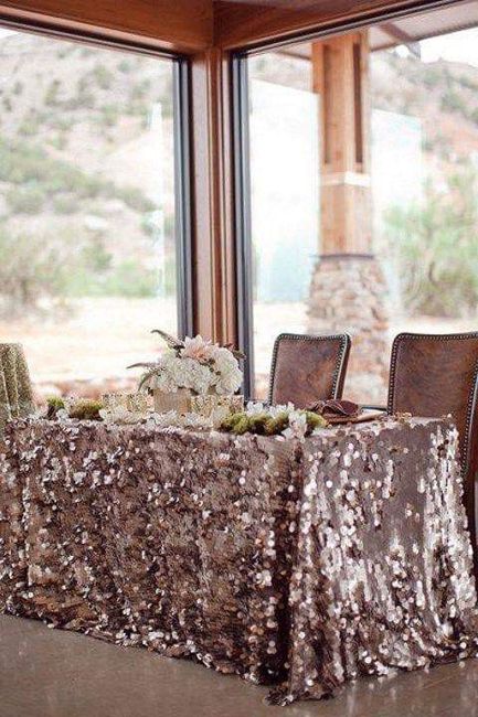 Decoración para las mesas de novios 12