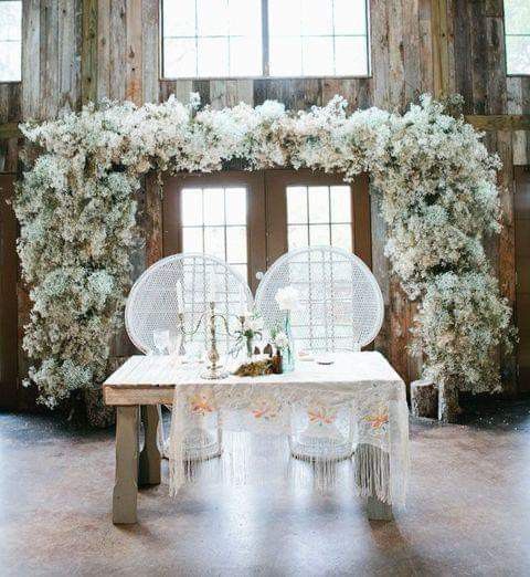 Decoración para las mesas de novios 20