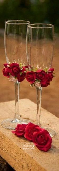Decora tu boda con rosas rojas🌹 24