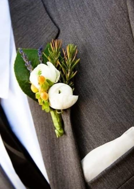 Boutonniere, varios estilos 10