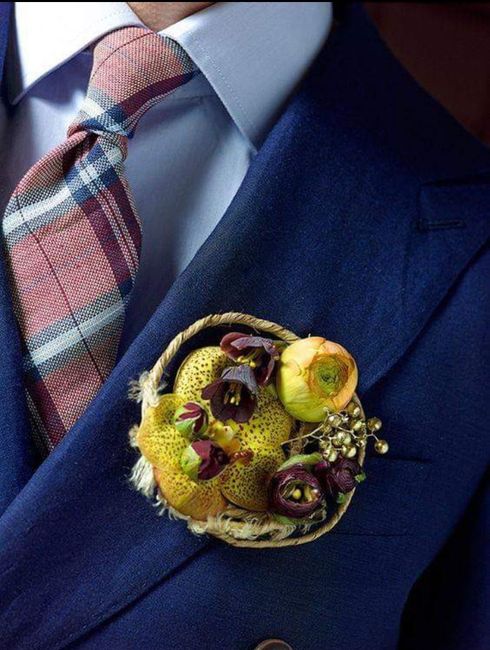 Boutonniere, varios estilos 16