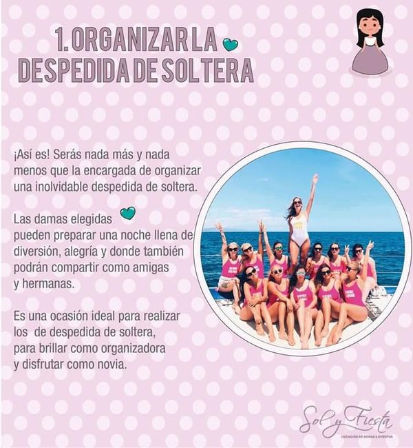 Tareas de la dama de honor 2