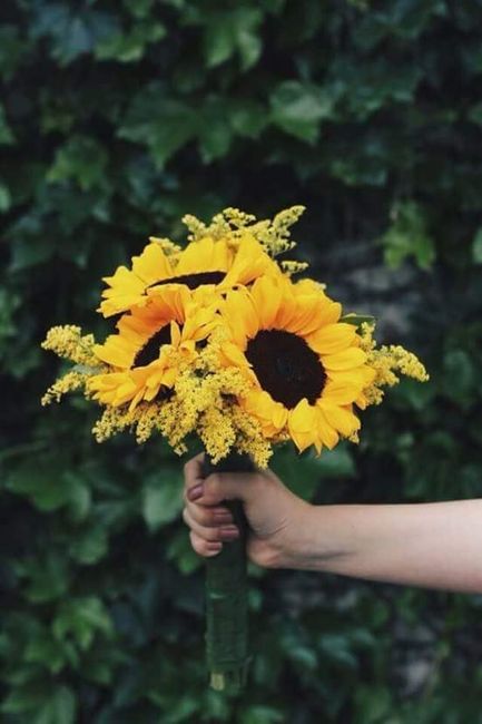 Girasoles decorando tu boda🌻 2