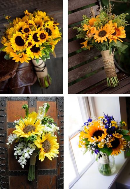 Girasoles decorando tu boda🌻 27