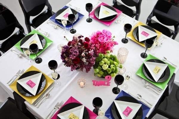 Boda con temáticas musicales 23