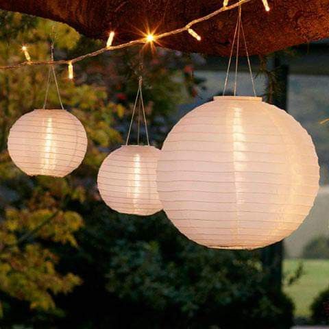 Decora con lámparas de papel 2