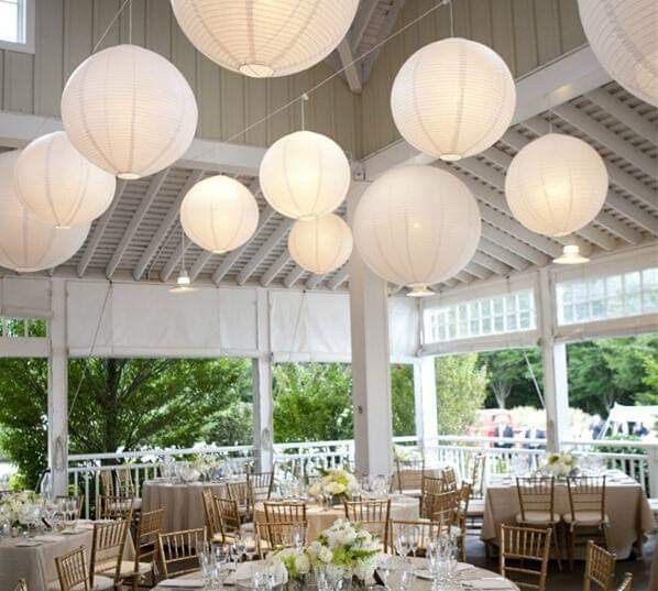 Decora con lámparas de papel 8