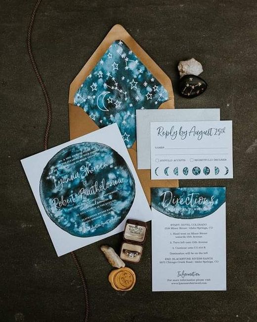 Invitaciones con inspiración en estrellas 🌟 2