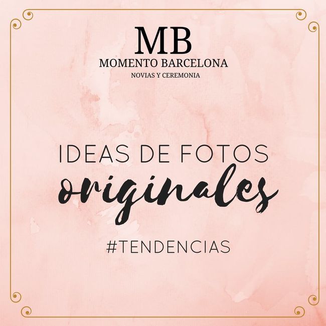 Increíbles ideas en fotos para tu boda 1