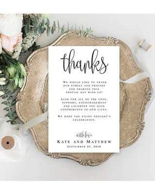 Un mensaje de agradecimiento a tus invitados 1